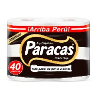Paracas Papel Higienico Black pack 4