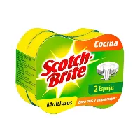 Scotch-Brite Esponja Verde 2en1