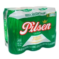 Pilsen Cerveza 473 ml lata (SixPack)