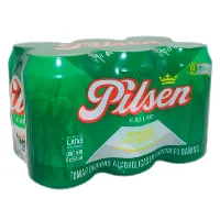 Pilsen Cerveza 355 ml lata (SixPack)